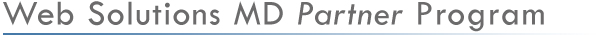 Web Solutions Marketing and Development Partner Program